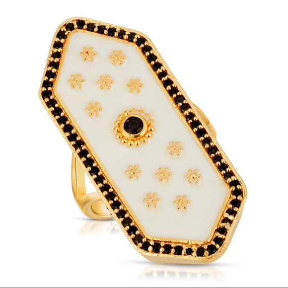 Lux Divine Eloise Shield Ring - Picture 3 of 3